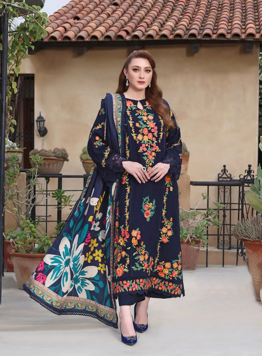 Buy Aleena Embroidery 3PC Online – Picnpay