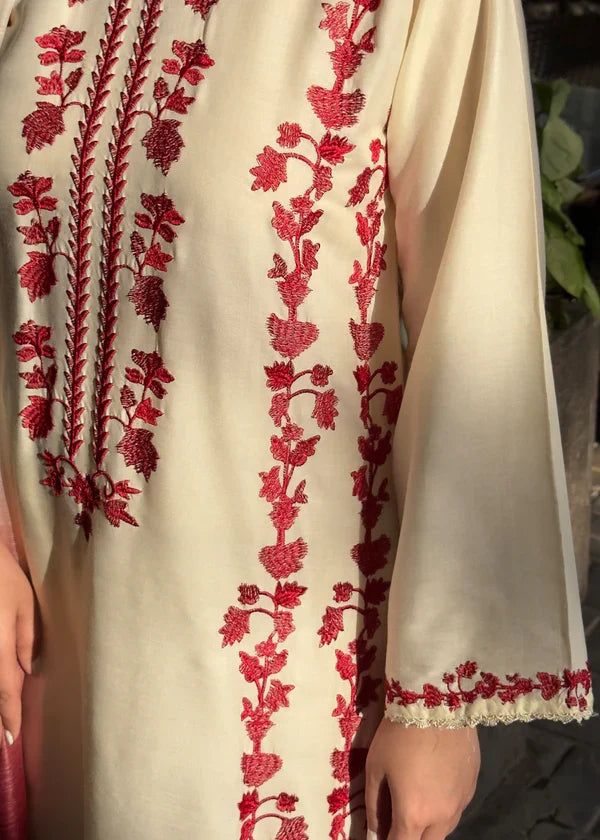 Aizal 3PCS – Luxury Stitched Dress for Women S