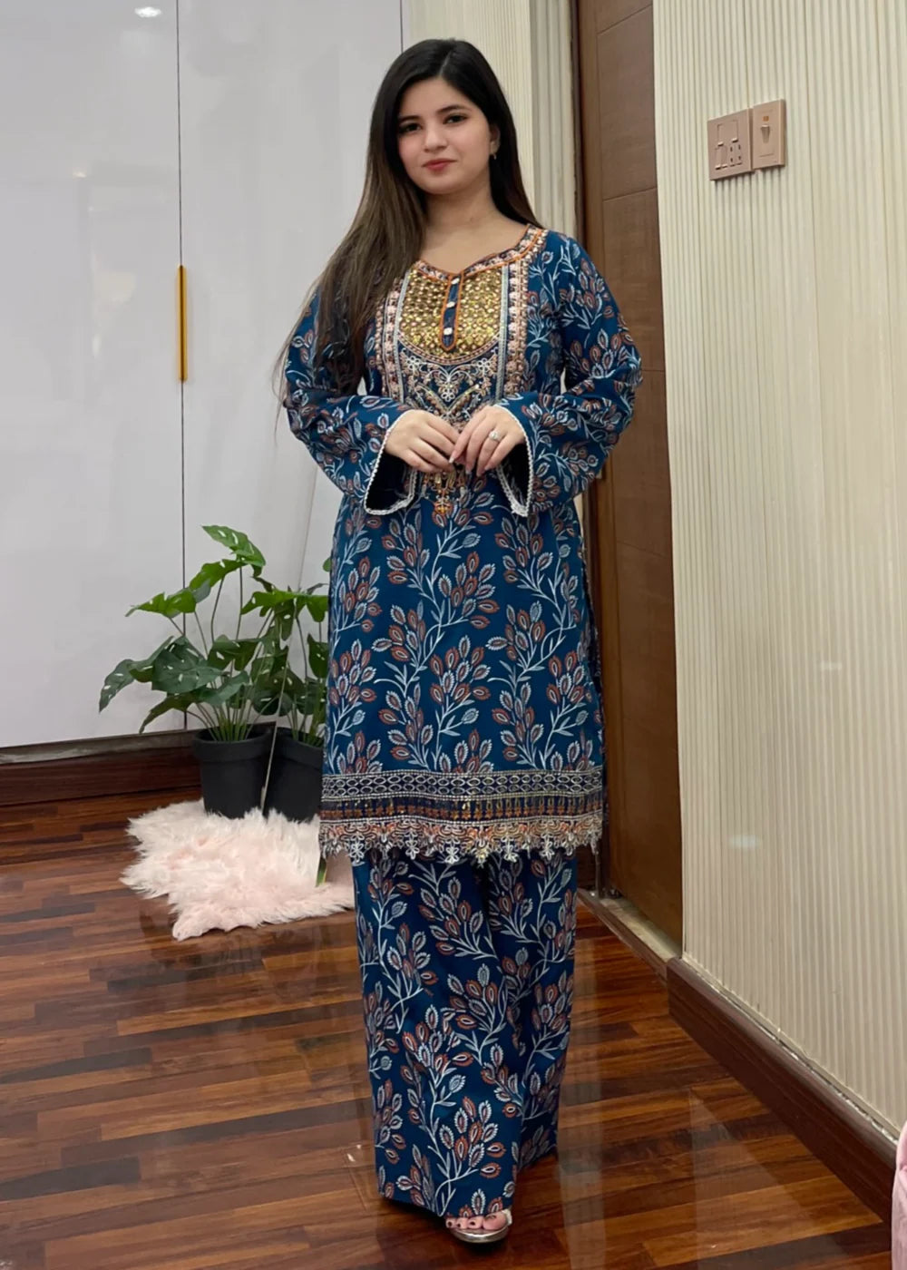 Sabeen 3PC Embroidered Suit  T