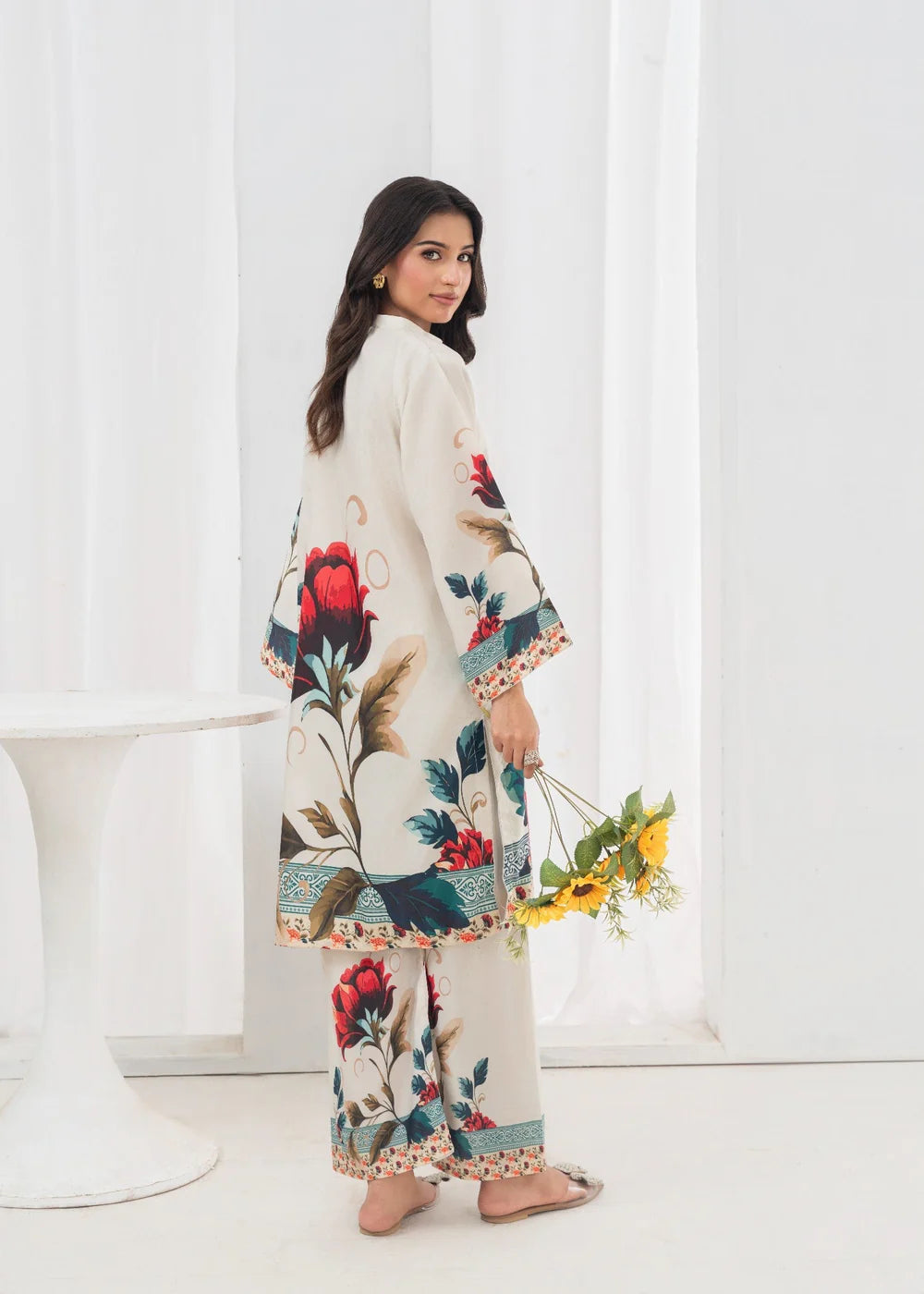 Women’s Beige Co-Ord Set – 2 Piece Eastern For Women