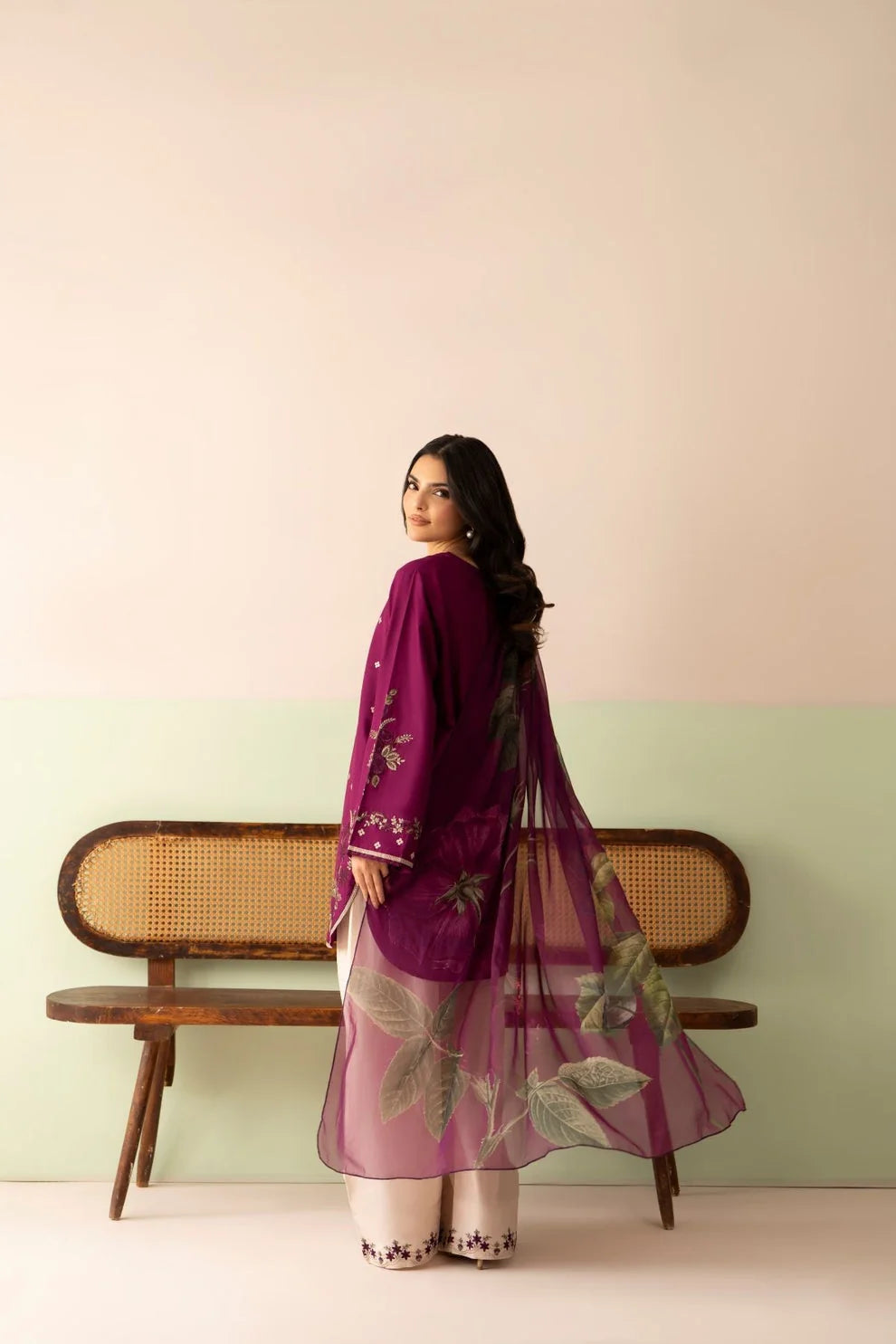 Raniya 3 Piece | Elegant Women's Stitched Suit T