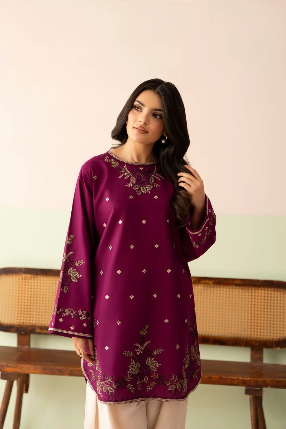 Raniya 3 Piece | Elegant Women's Stitched Suit T